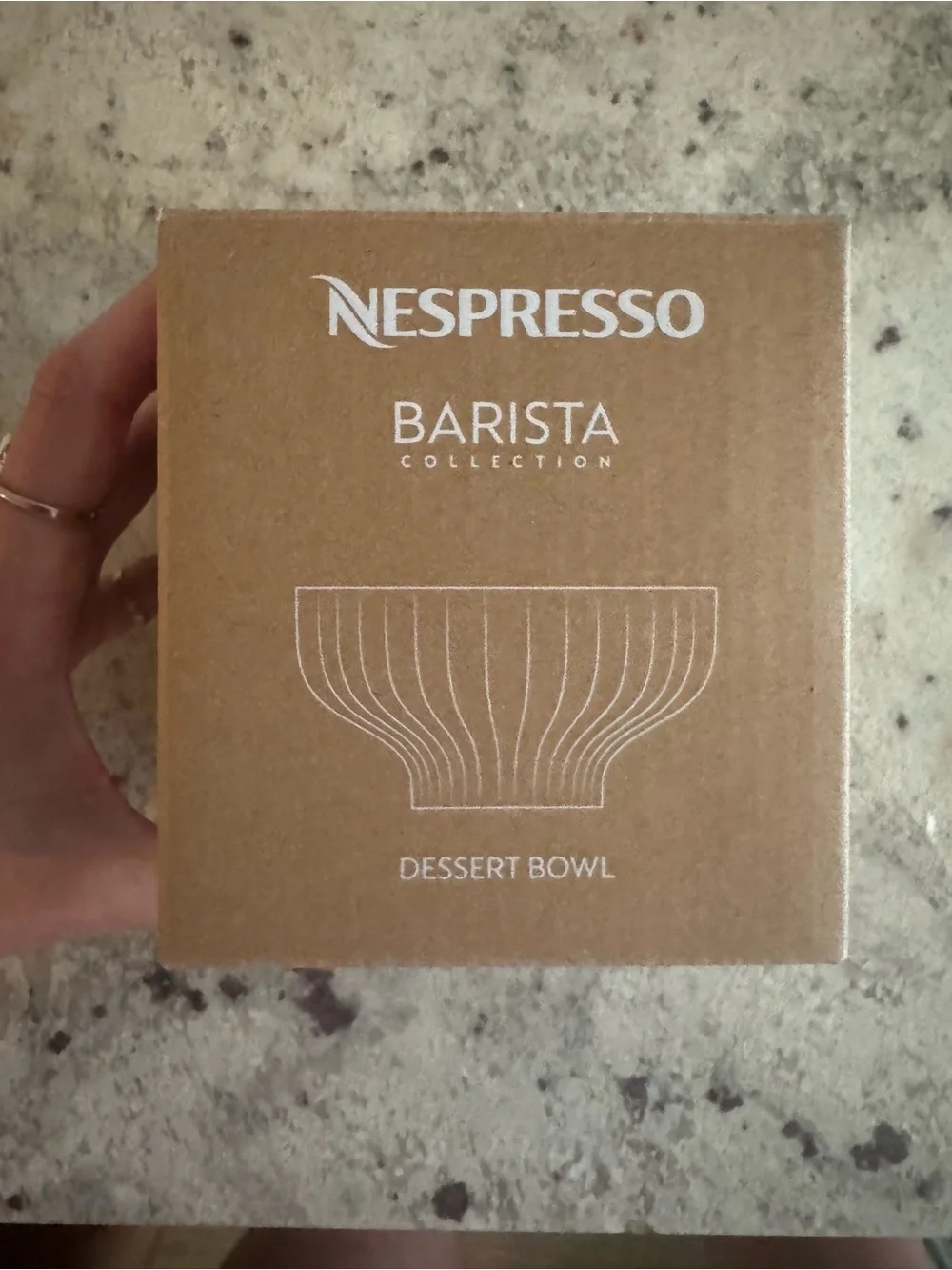 Nespresso Set Dessert Bowls + Canvas Tote Bag